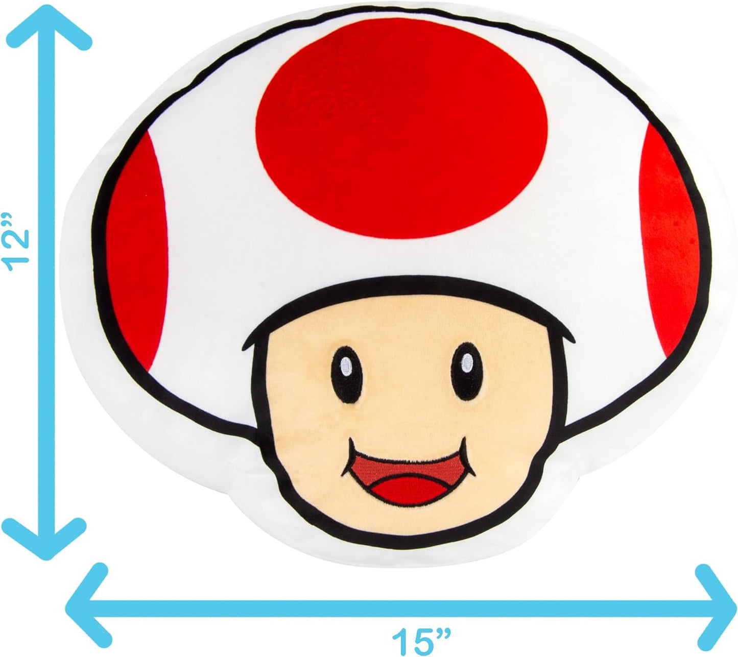 Super Mario Bros Pillow- Toad