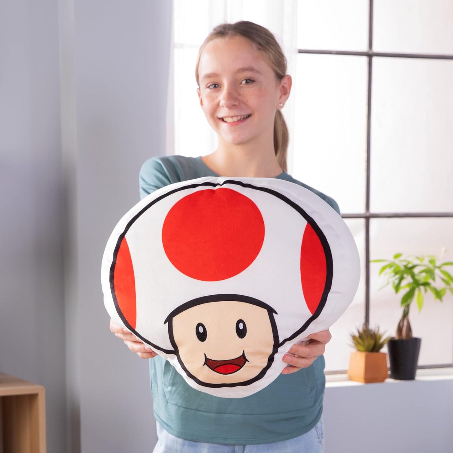 Super Mario Bros Pillow- Toad